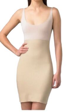Spanx Full Slip Hide & Sleek Slip Dress Shape Wear Slimming Dress Size XL